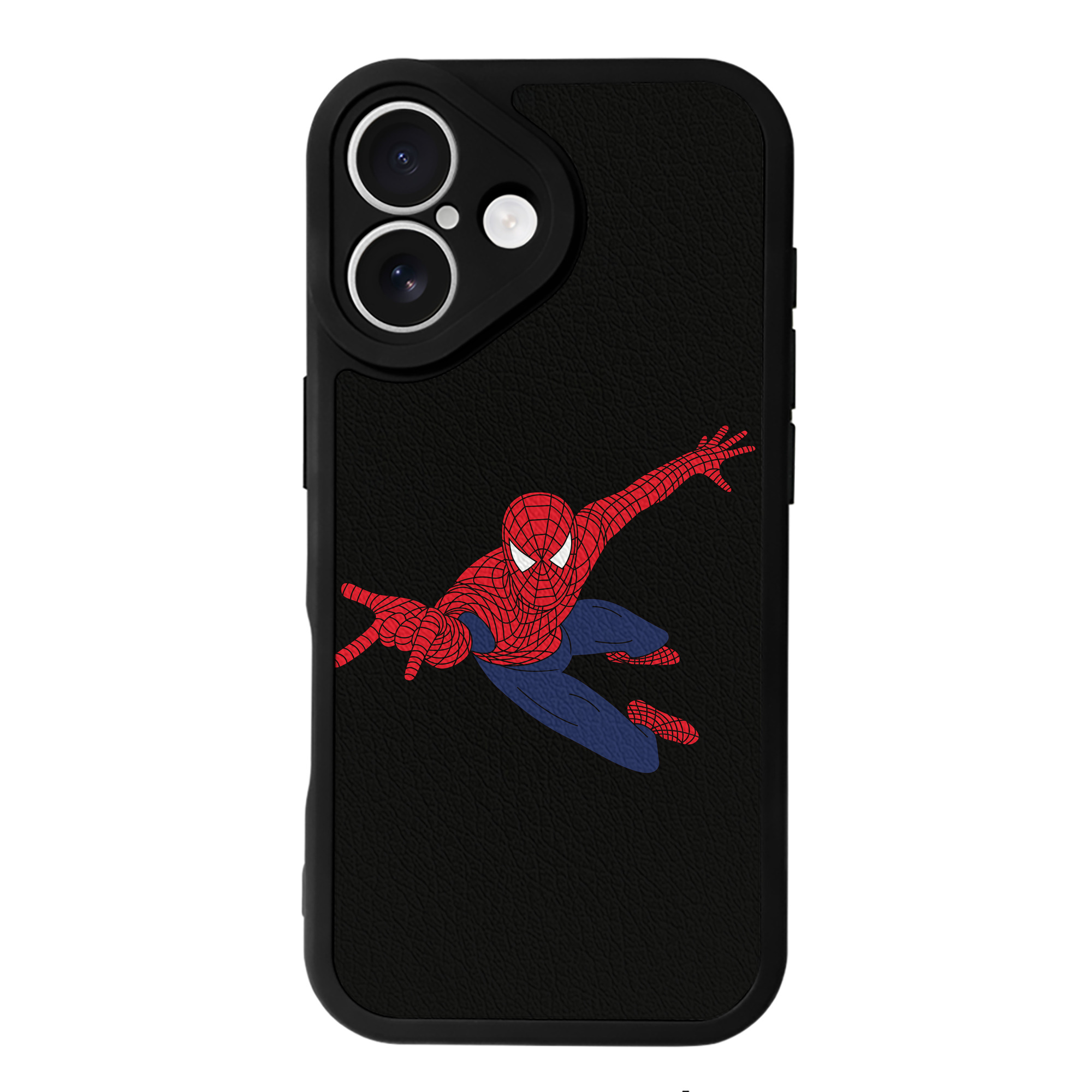 （画像用） アベンジャーズ The Avengers 【iPhone 16シリーズ対応】シリコンスマホケース（レザー調） 材質：シリコン